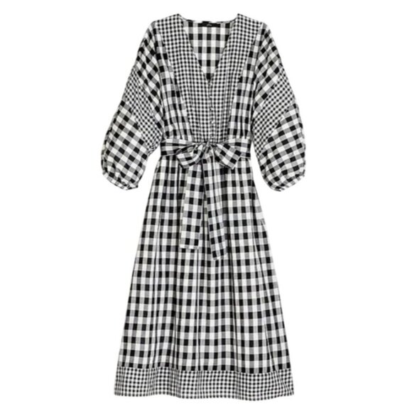 J. CREW Tie-waist Button-Front Dress - Picture 16 of 16